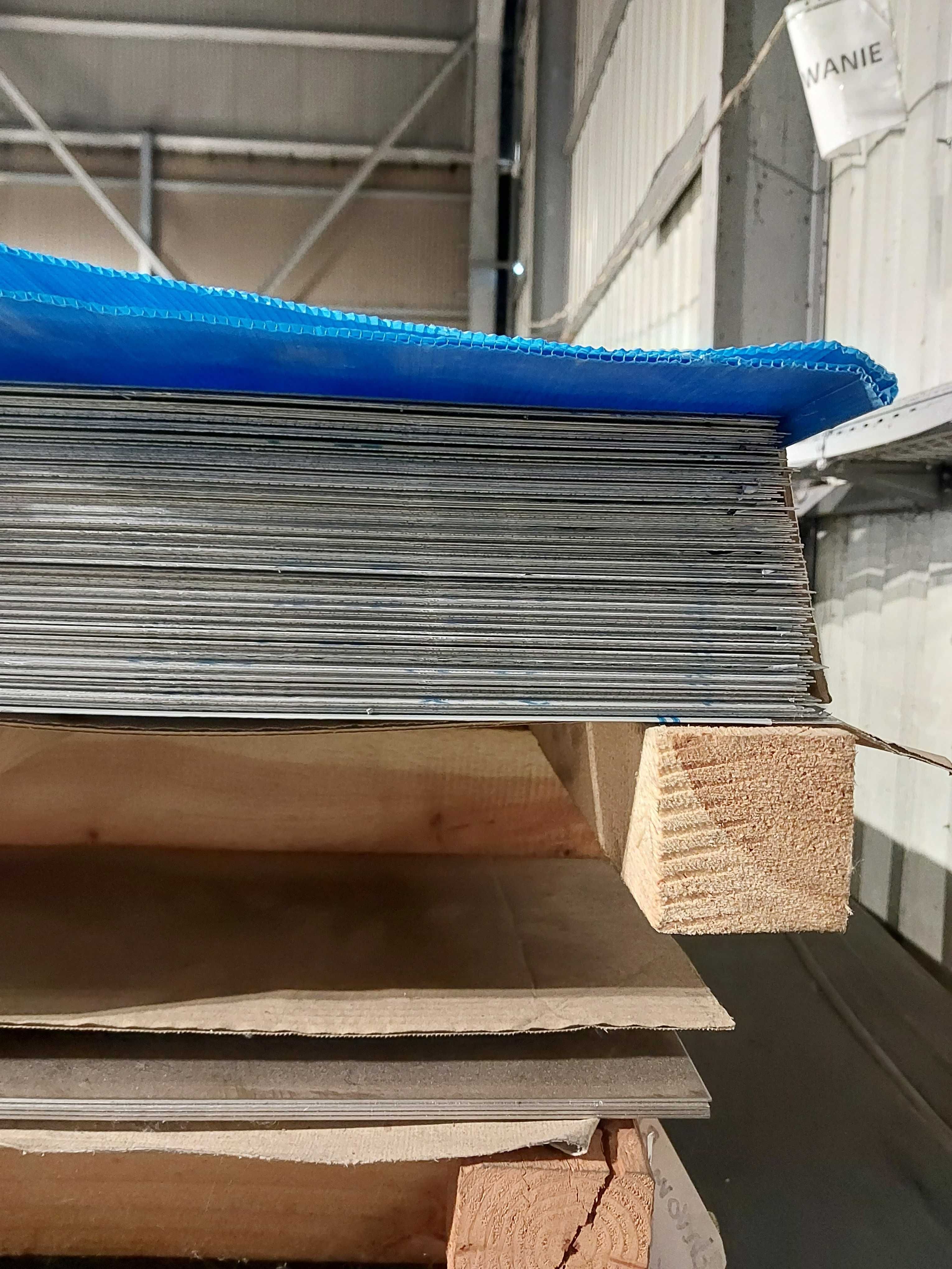 Blacha nierdzewna, magnetyczna 0,5x1000x2000 gat.1.4509 Lustro BYTOM