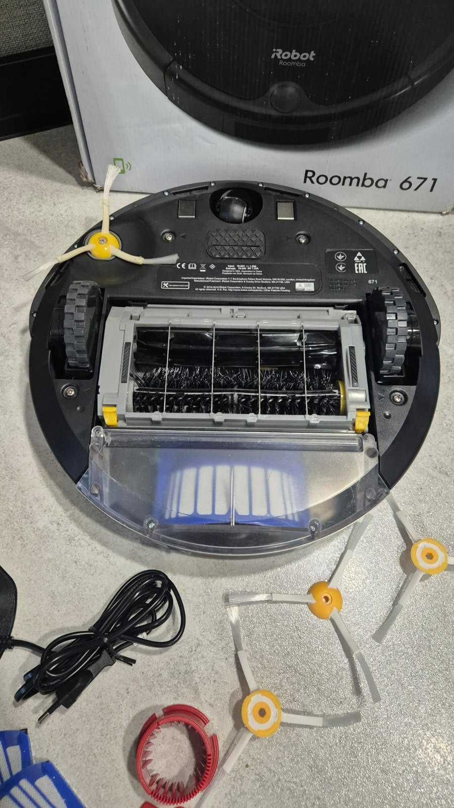 Robot sprzątający iRobot Roomba 671 czarny