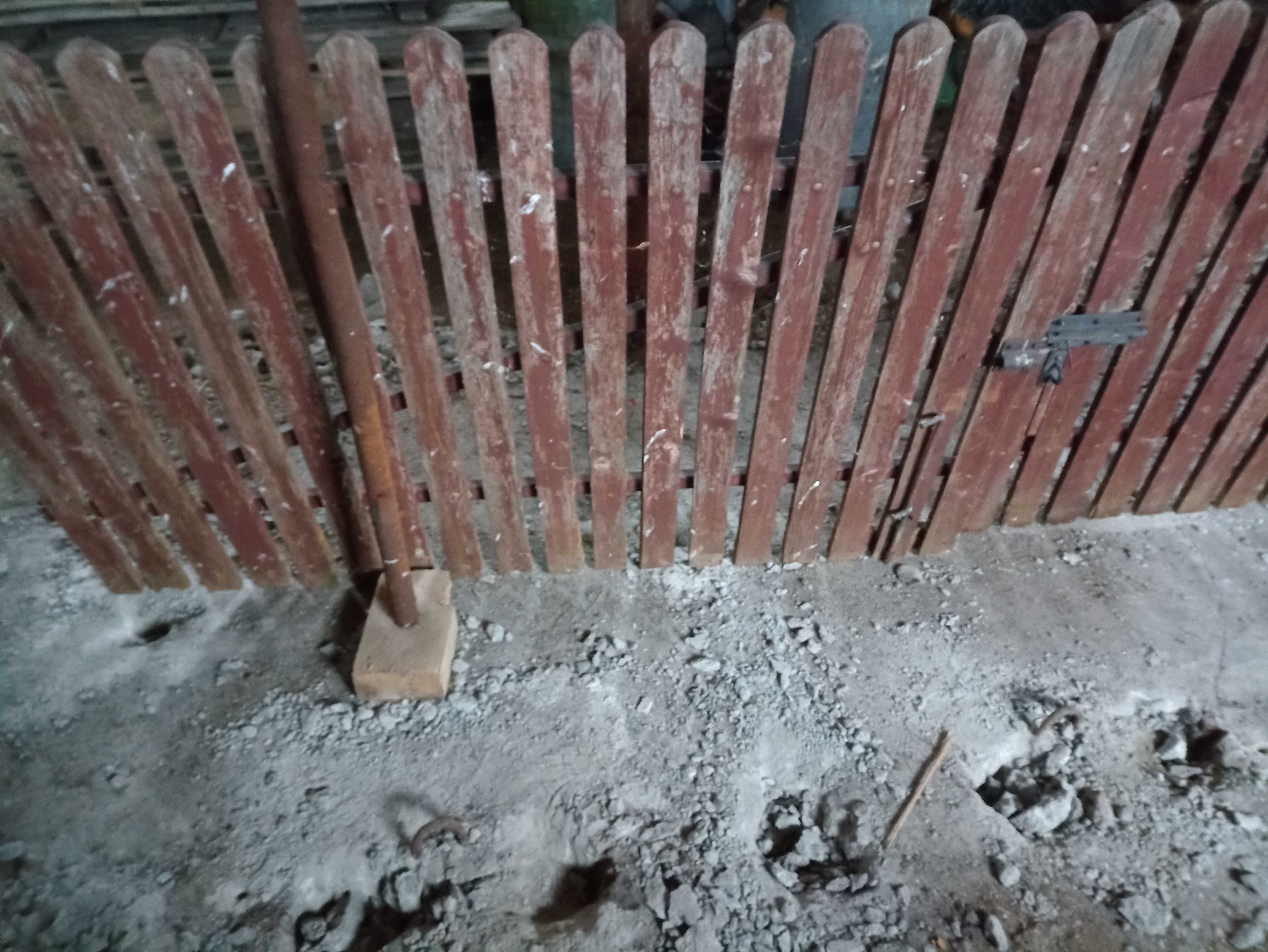 Brama 4m /2 słupki /konstrukcja metalowa /wypełnienie drewniane