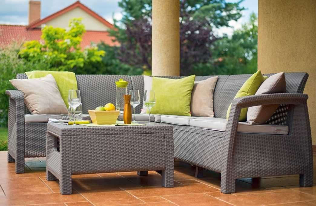 Комплект садовой мебели Keter Corfu Relax Set