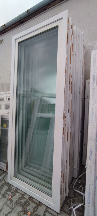 OKNA KacprzaK Okno Balkonowe 102X260 Używane PCV