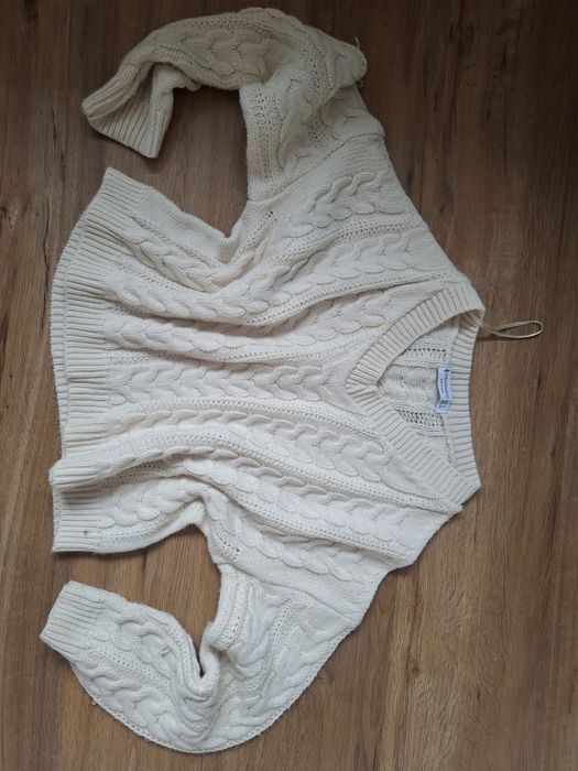 Camisola malha entracada