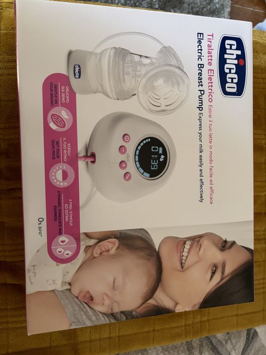 Bomba Elétrica tira leite + recipientes leite multi-usos Chicco