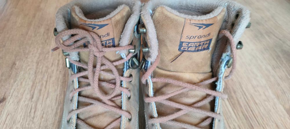 Kozaki chłopięce ocieplane Sprandi 38 wkł 24,5 cm