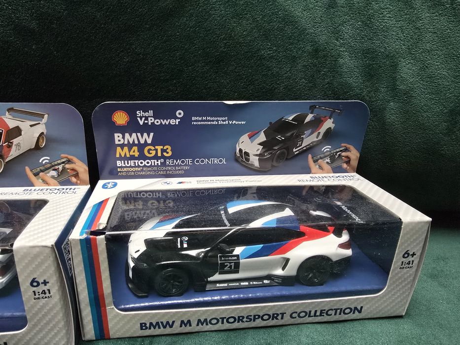 BMW motorsport kolekcja 4szt shell Bluetooth + Bmw m4