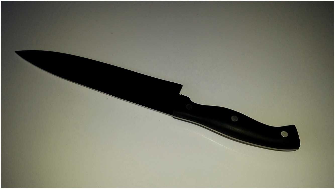 NOWY Stalowy NÓŻ Szefa Kuchni Do Mięsa 23 CM STAL Nierdzewna X30Cr13