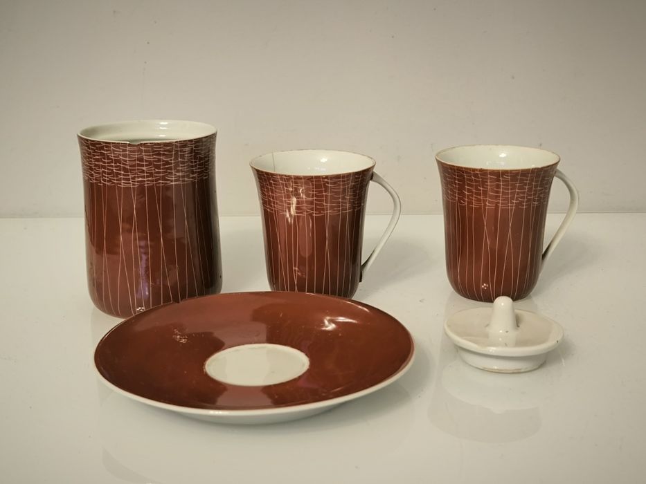 Zestaw porcelana Ćmielów Potacki New Look PRL