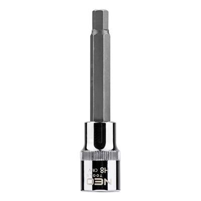 Końcówka Hex Imbus nasadka 1/2 H8 100mm Neo