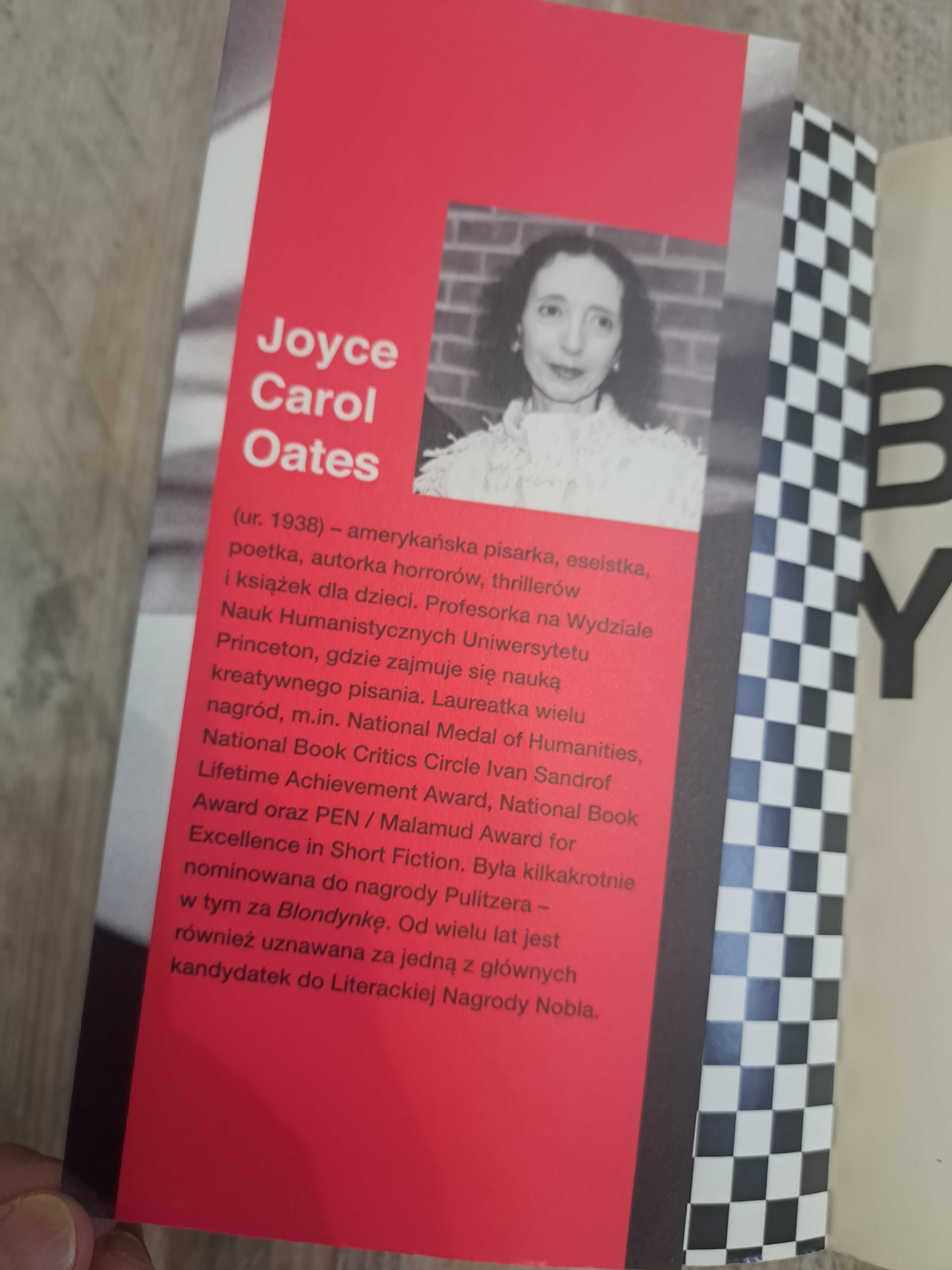 Książka  Blondynka  autorka Jouce Carol Oates  powieść o Menrin Monroe
