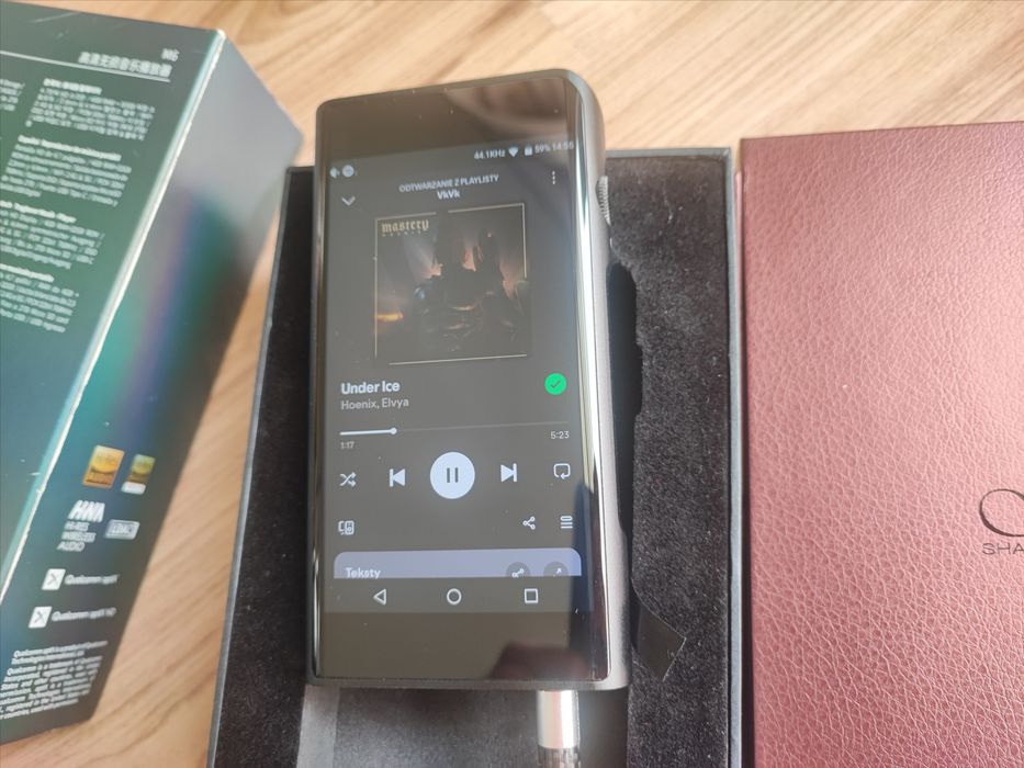 Odtwarzacz przenośny Hi-Res Shanling M6 Wi-Fi Bluetooth LdaC mp3