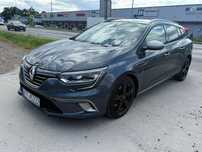 Renault Megane 1,6D 163KM GT-Line Potwierdzony przebieg Podgrzewane fotele Navi