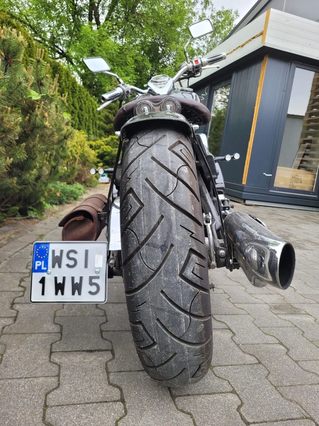 Kawasaki VN boober, vulcan v800, stan bdb, transport. custom