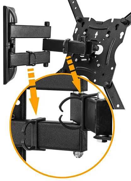 Holder 5.5 PRO MOCNY obrotowy uchwyt do telewizora 10-55 cali do 25KG