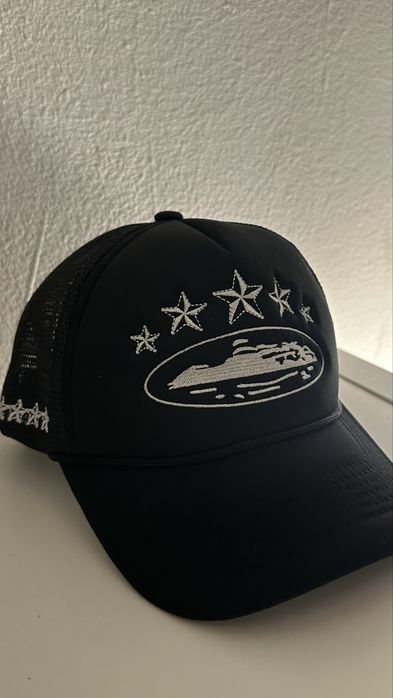 Corteiz cap all black