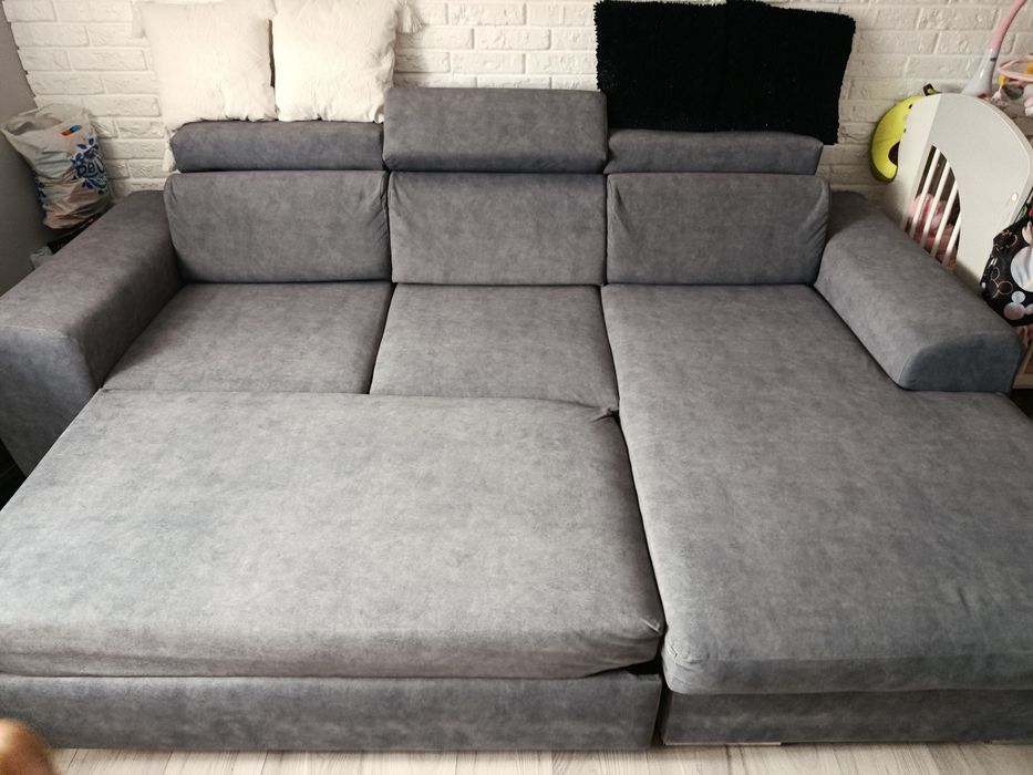 Narożnik z funkcją spania