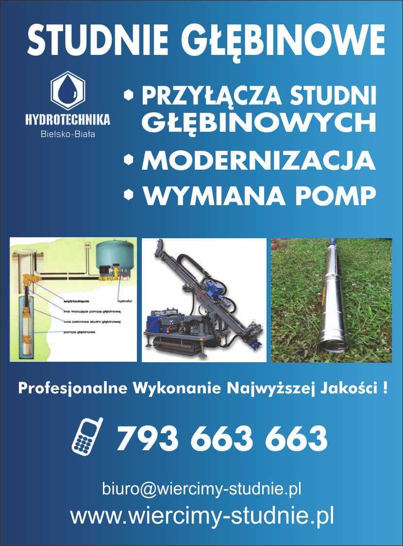 Odwierty Pod Studnie głębinowe, Wymiany Pomp Głębinowych