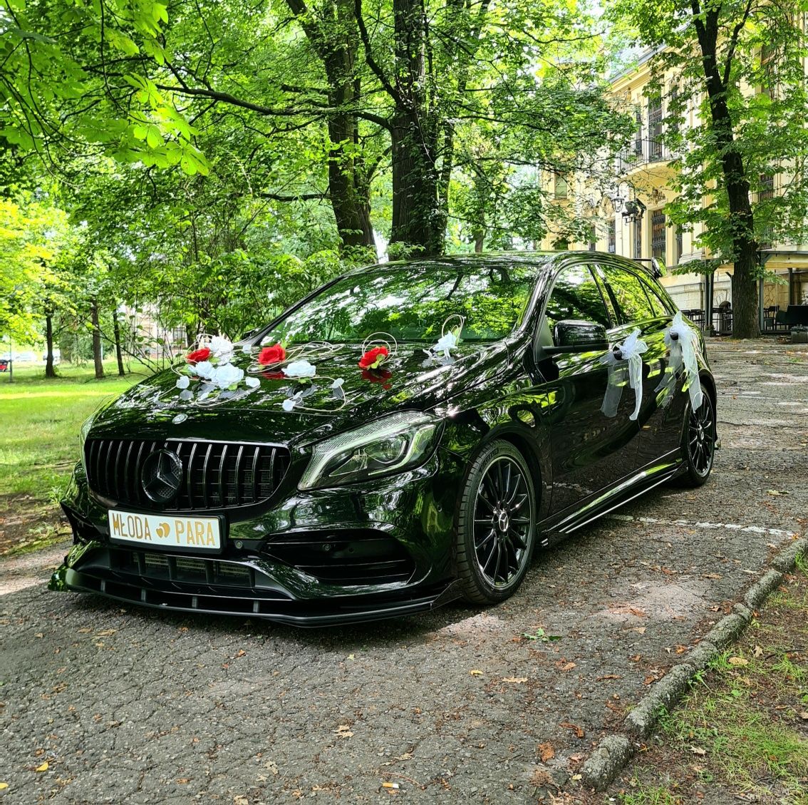 Auto Samochód do ślubu - jedyny taki Mercedes! imprezy okolicznościowe