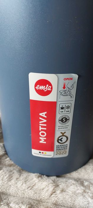 Termos na napoje Emsa Motiva 1 l niebieski