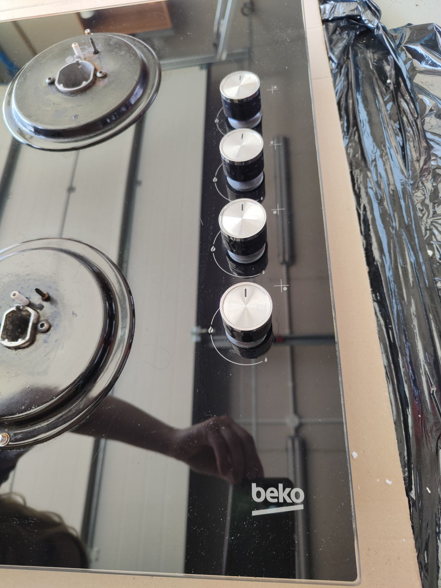 Płyta gaz na szkle Beko