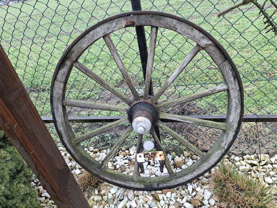 Koło wóz drabiniasty