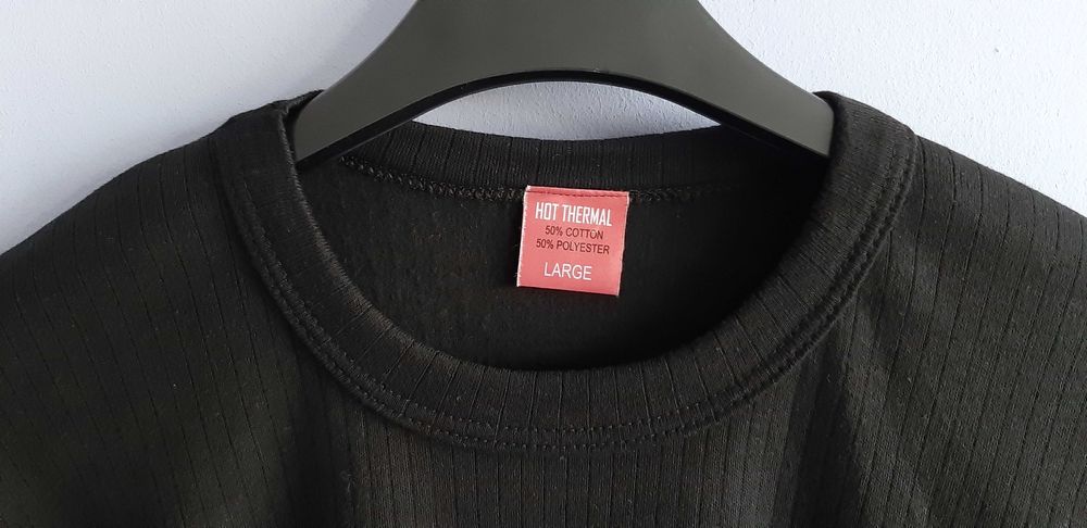 Czarna koszulka Hot Thermal