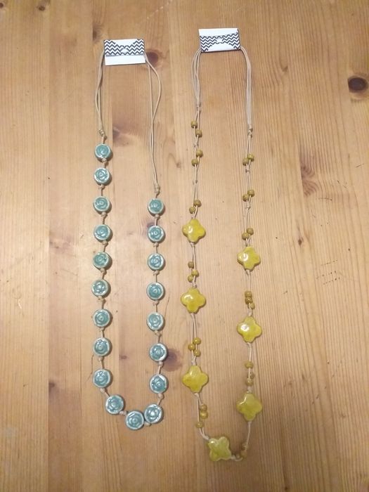 Lote acessórios colares pulseiras