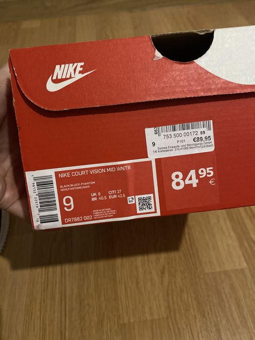 Хайтопы Nike оригинал