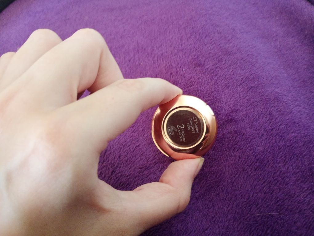 Puder wersja mini, z lusterkiem CT 2