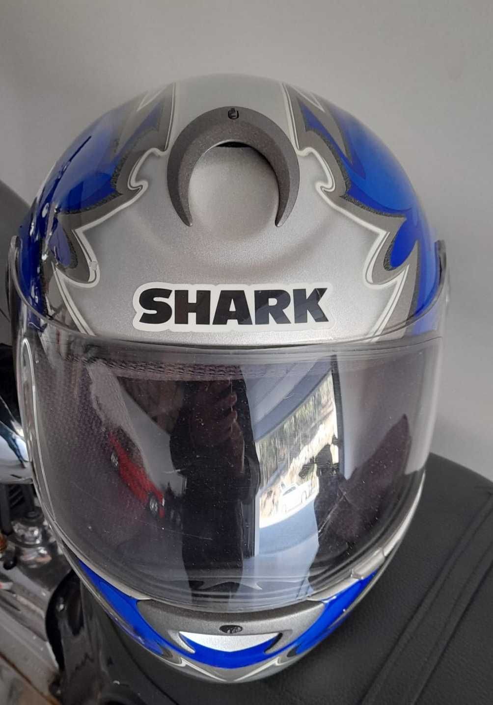 Capacete Shark azul