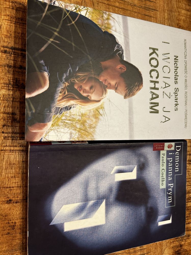 Paulo Coelho Demon i panna Prym Nicholas Sparks I wciąż ją kocham