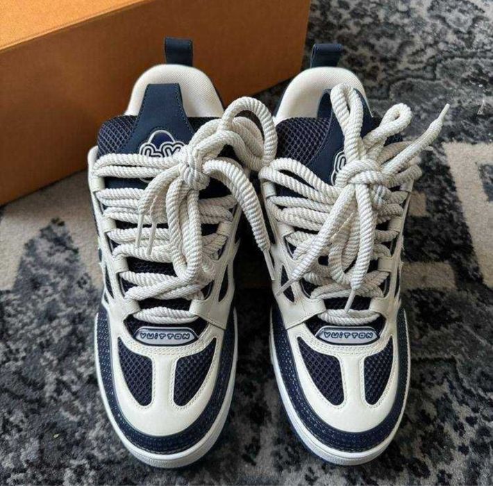 Кросівки Louis Vuitton Skate White луї вітон
