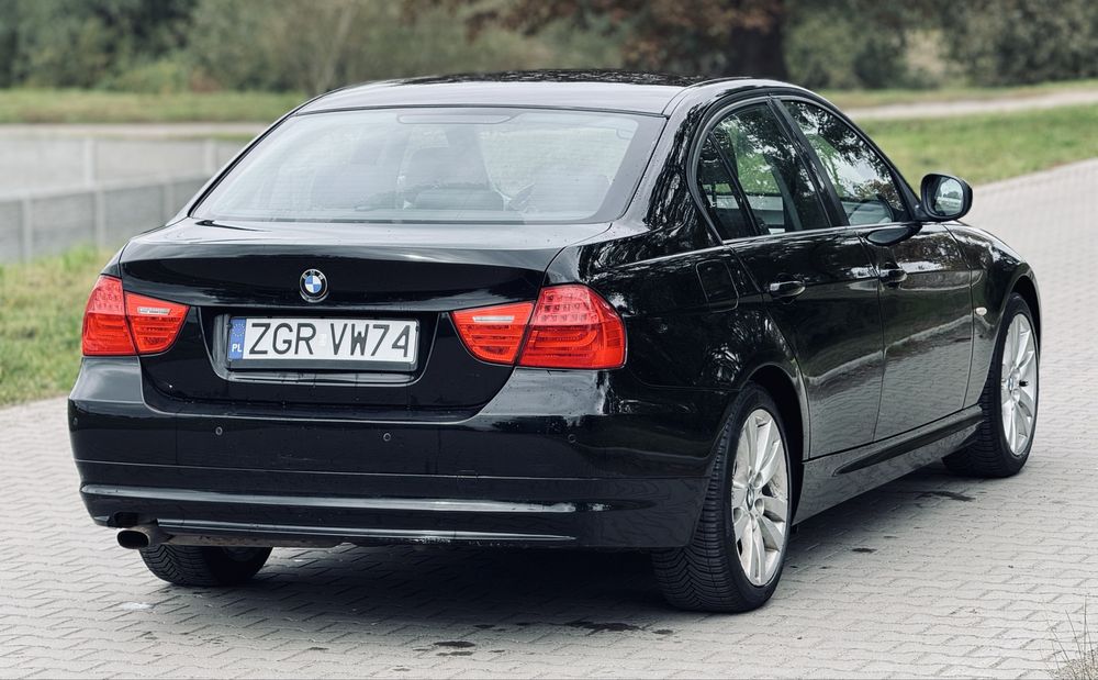 BMW Seria 3 E90 2.0 143KM facelift, sedan, zadbana, bezwypadek