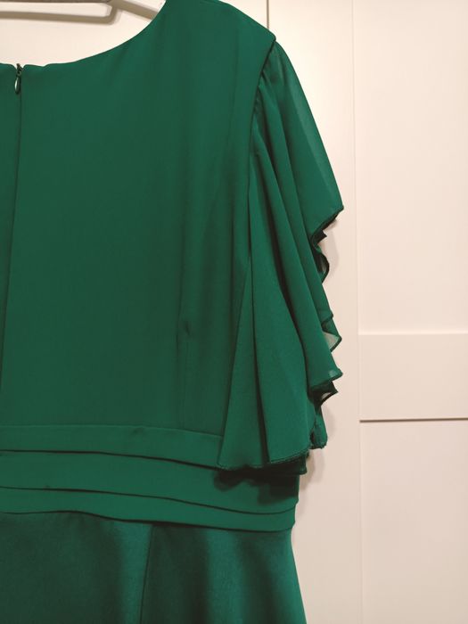 Marconi fashion obłędna sukienka nowa z metkami plus size butelkowa