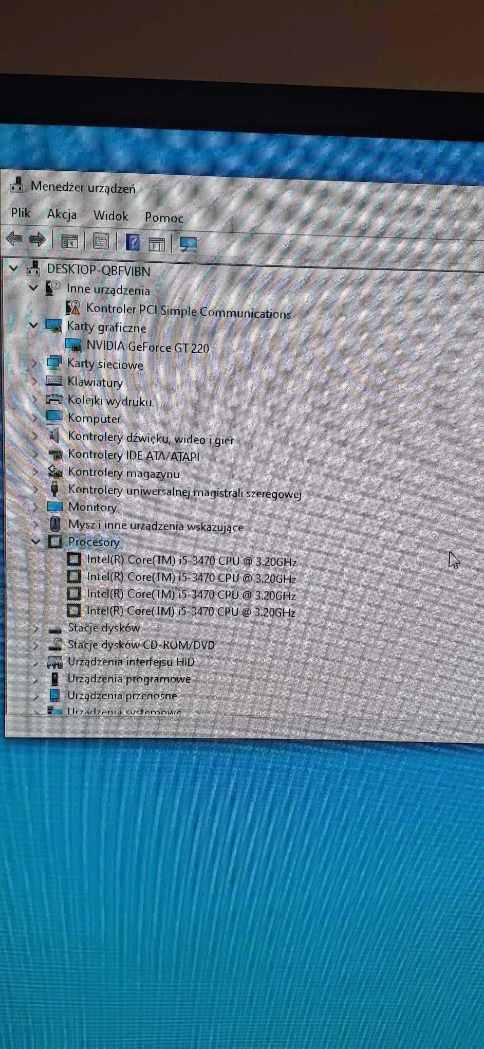 KOMPUTER   hp 3500  Monitor  sprzedany !!!