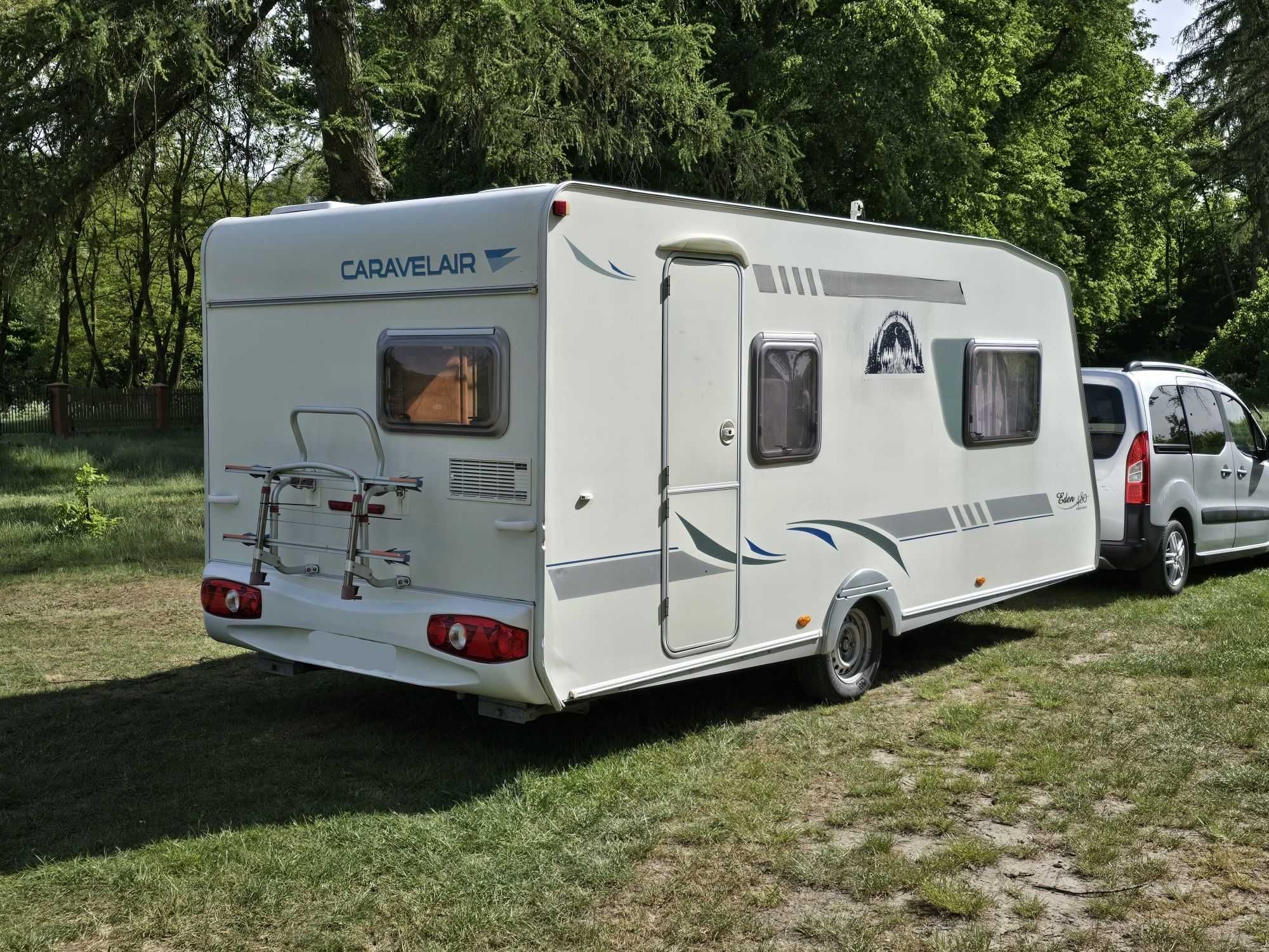 Caravelair EDEN 480 Speciale, Łazienka, Lodówka, Kuchnia, 4 miejsca.