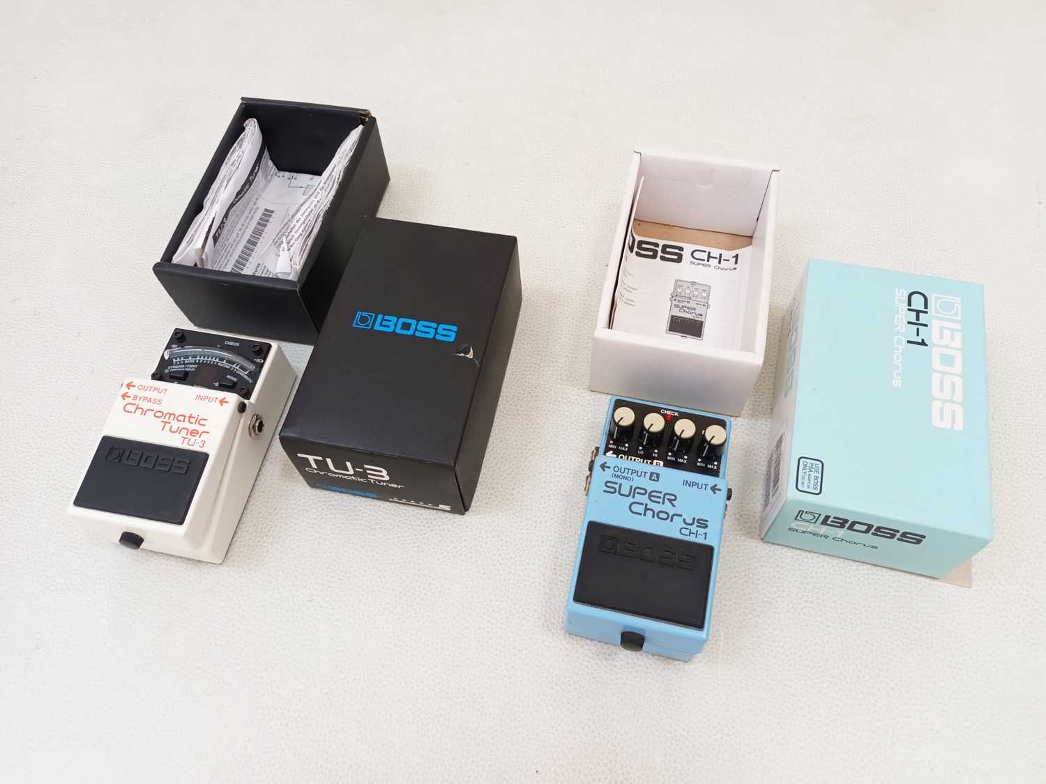 Boss Super Chorus CH-1 Tuner TU-3