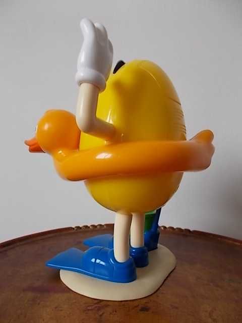 M&M’s Figura grande Amarela Praia alt:20cm Boneco Dispensador Colecção