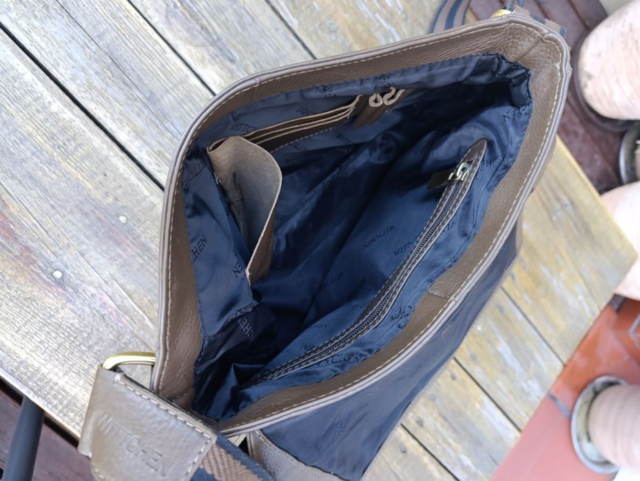 Torba listonoszka skórzana Wittchen