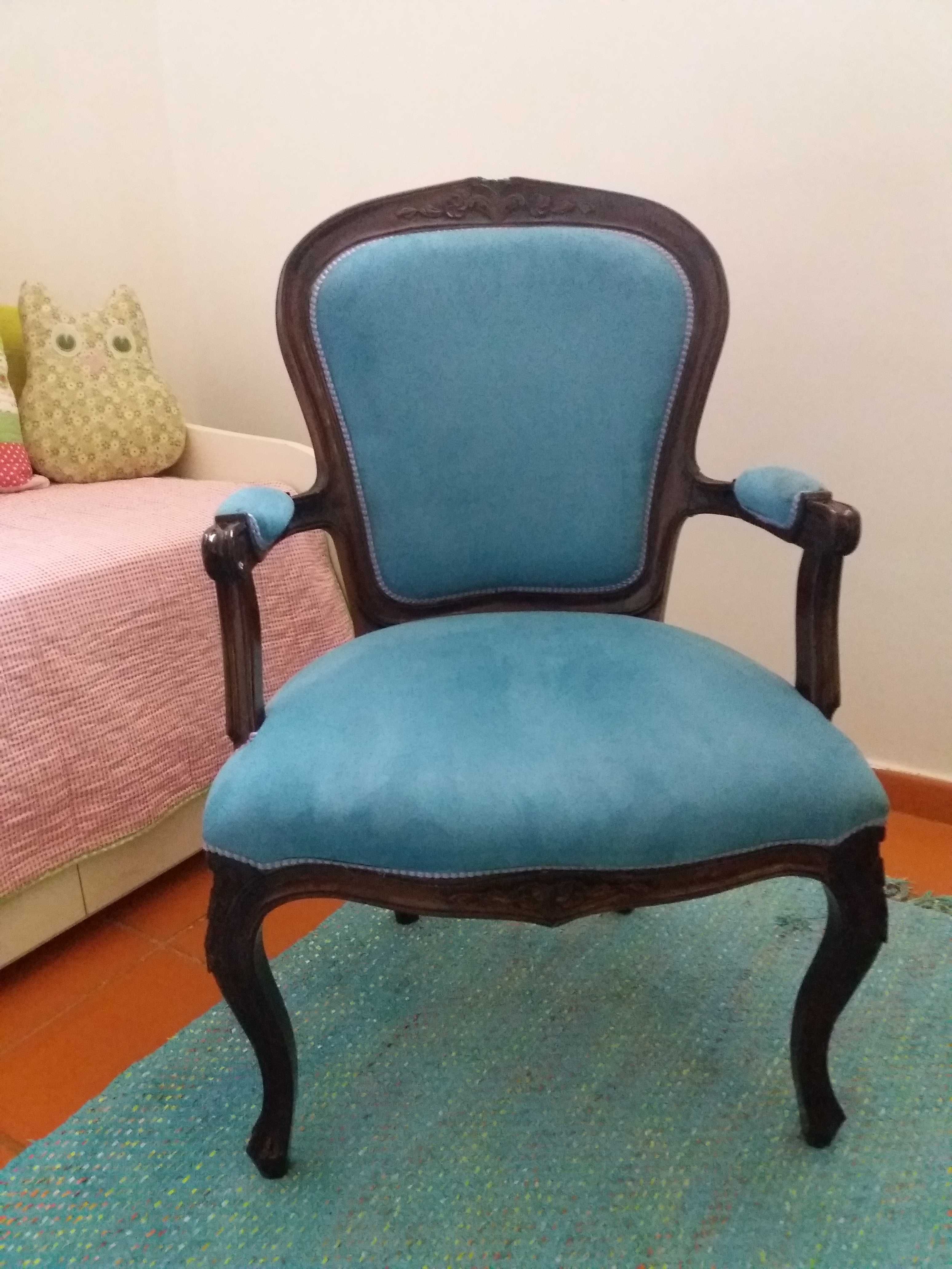 Cadeirão madeira