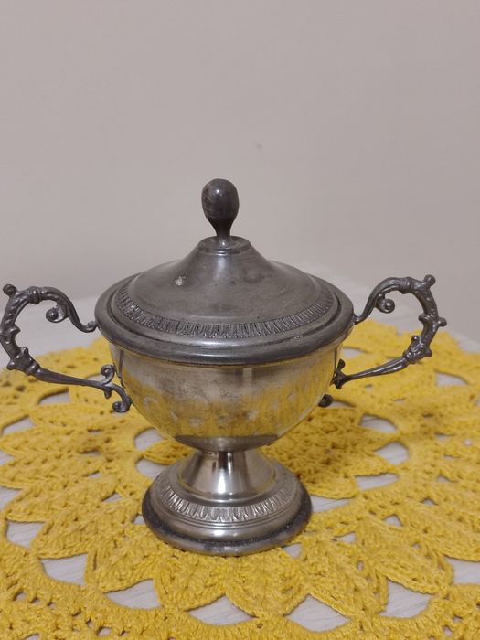 Цукорниця, олово 95%,вироблена в Італії, 50- і роки минулого століття