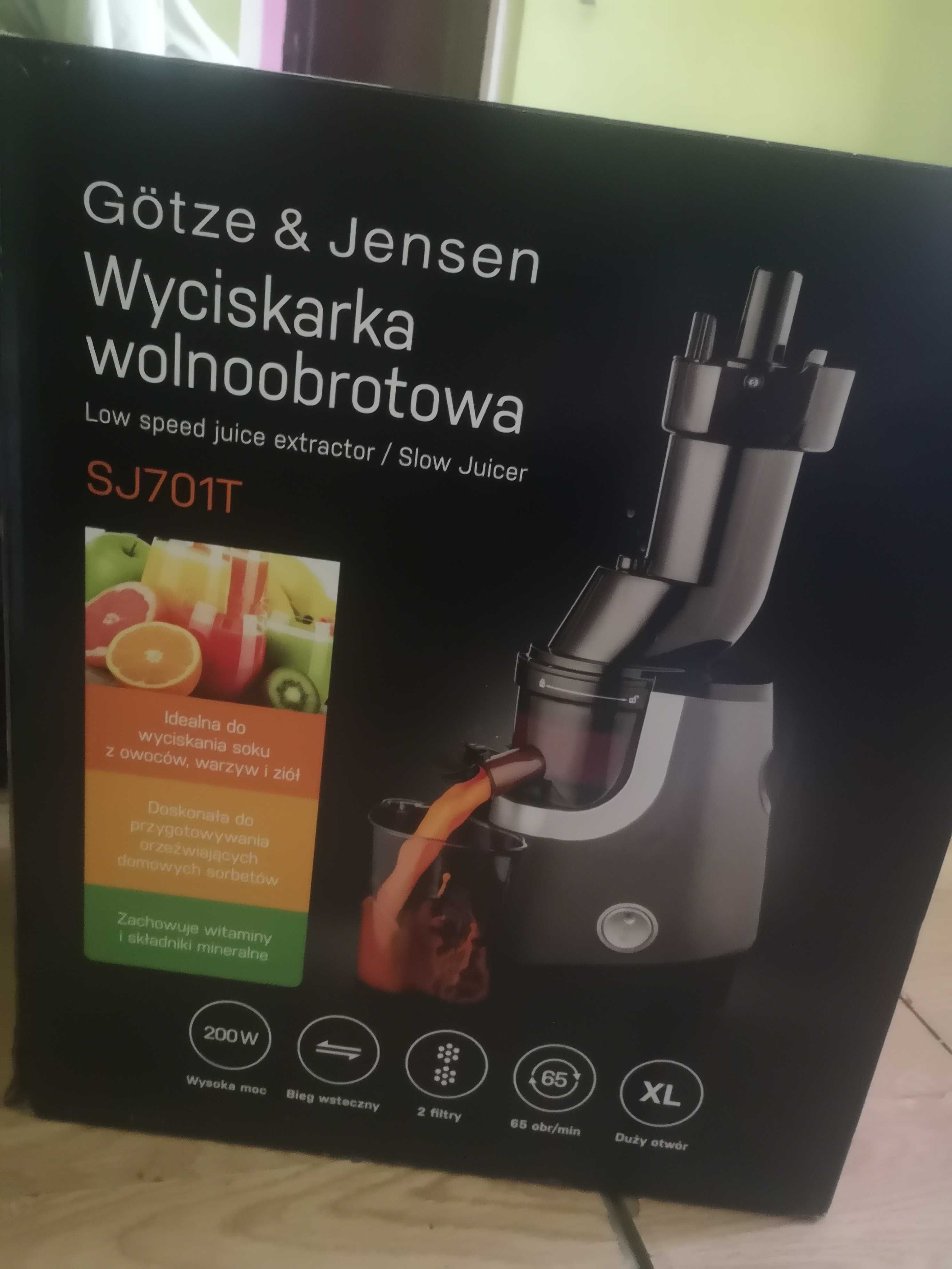 Wyciskarka wolnoobrotowa Gotze & Jensen