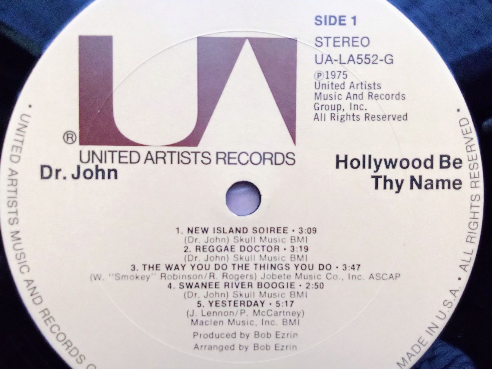Пластинка, винил Dr. John - Hollywood Be Thy Name (1975)