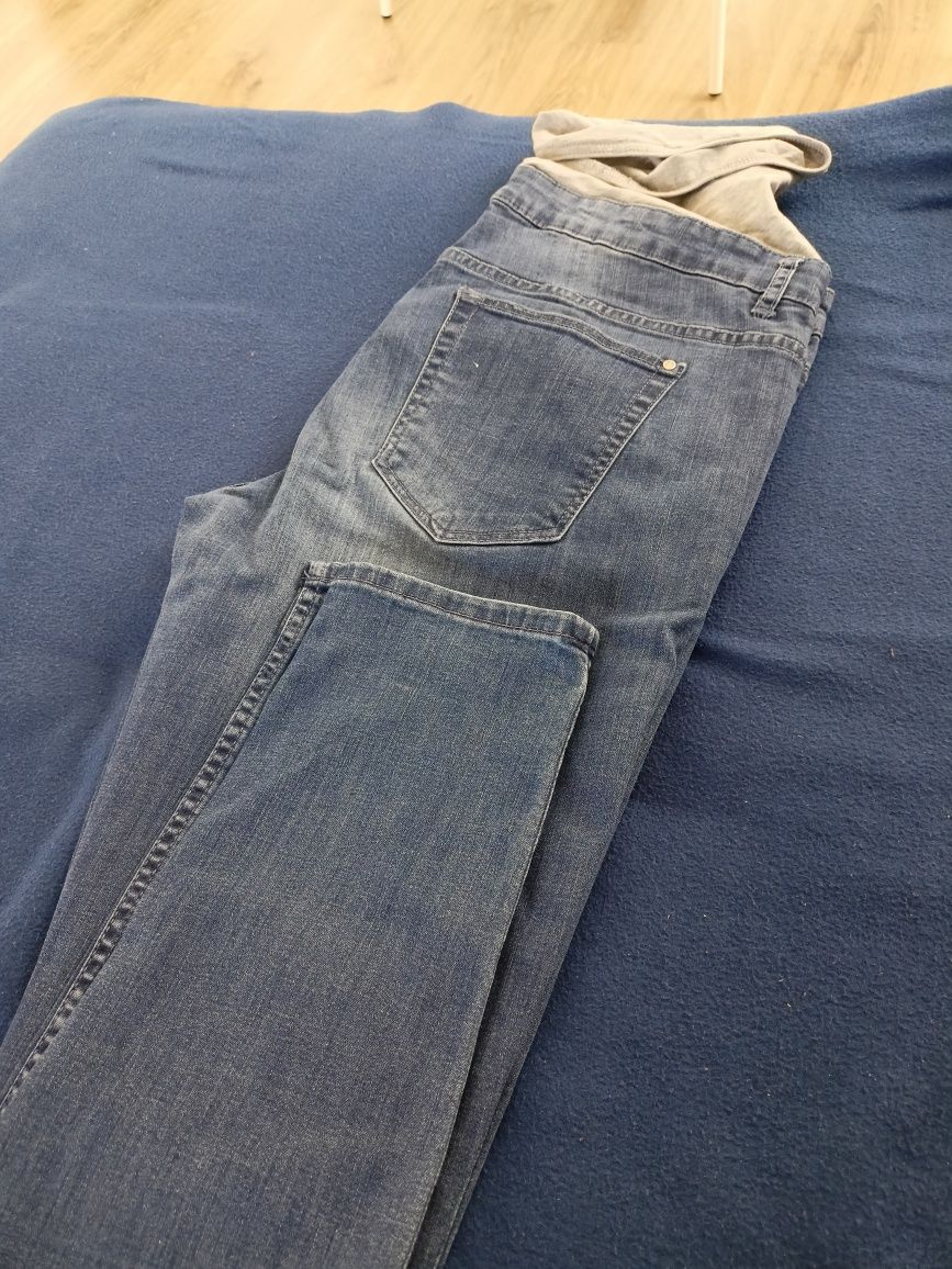 Spódnie ciążowe jeansy, stan bardzo dobry rozm L/ XL