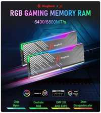 Kingbank Sharp Blade RGB 32 GB (2x16GB) DDR5 6800 MHz пам'ять для пк