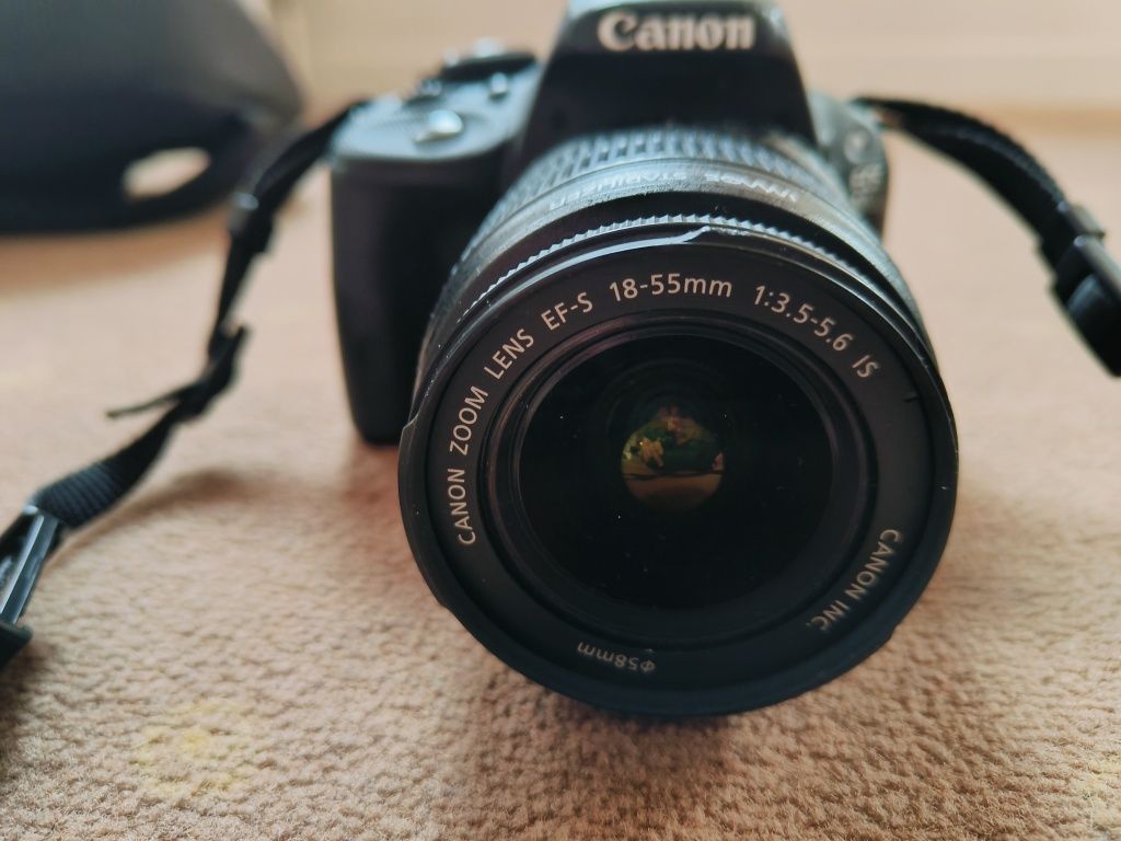 Canon EOS 100D plus dwa obiektywy