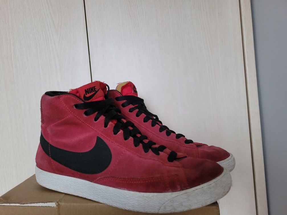 Nike blazer red wysokie