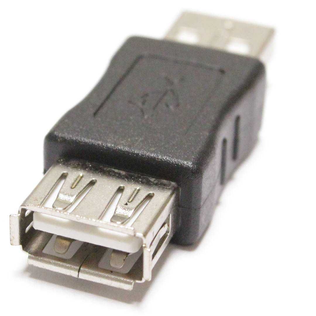 Adaptador USB A-Macho para A-Fêmea M/F