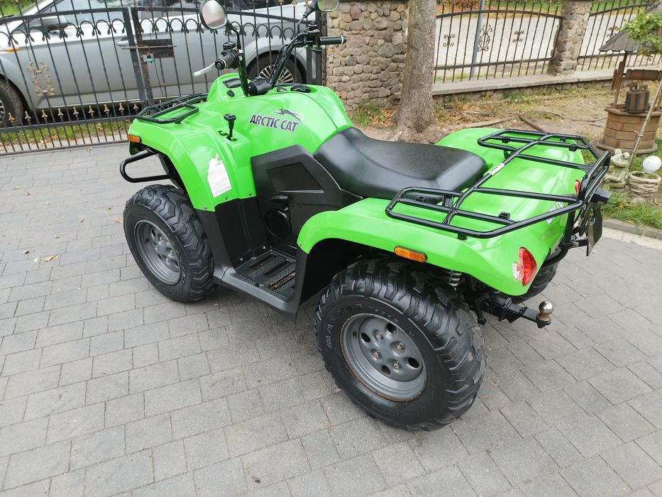 Arctic cat 400 homologacja do 15kw