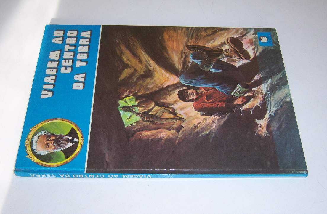 Júlio Verne Em BD - Viagem Ao Centro Da Terra (Capa Dura - Edinter)