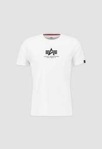 Alpha Industries t-shirt BASIC T ML 118533 biały